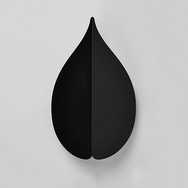 Soft Warm White Modern Leaf Shaped Wall Sconces - Image 10