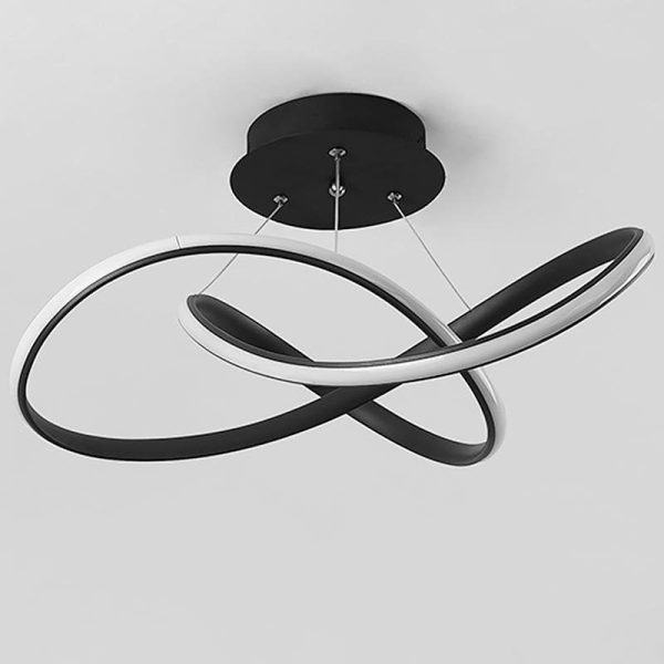 20'' LED Ribbon Modern Flush Mount Ceiling Lights for Living Room - Image 10
