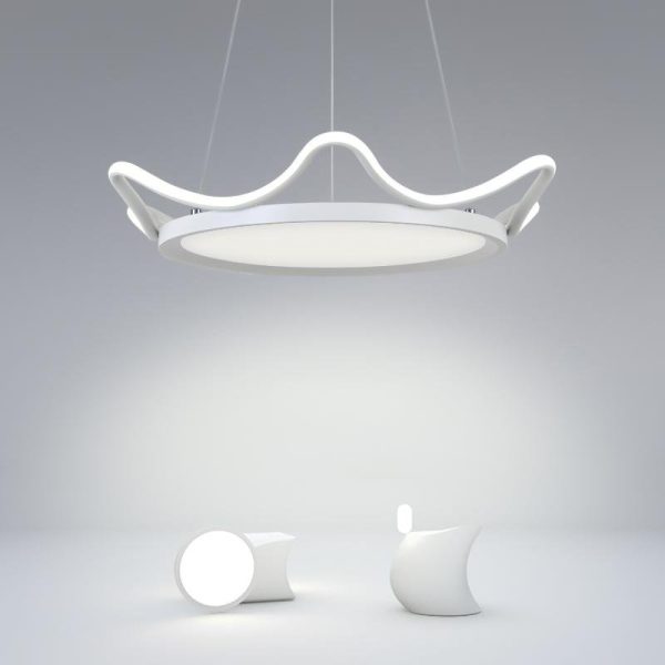 Creative Circular LED Industrial Pendant Lighting Ceiling Light - Image 4