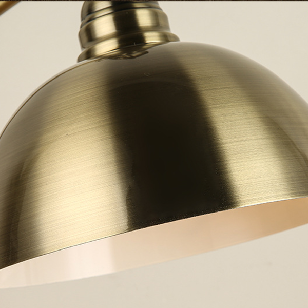 20'' Antique Metallic LED Desk Lamp with Adjustable Gooseneck for Task Lighting - Image 4