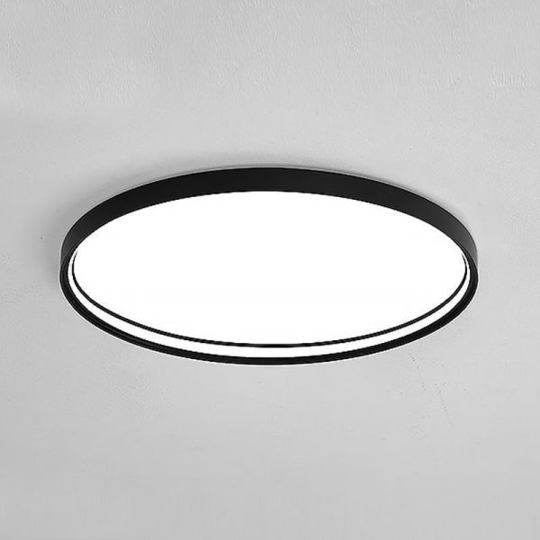 16'' Single LED Acrylic Circle Flush Mount Modern Lighting with Edge - Image 5