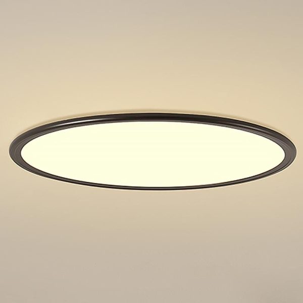 16'' Modern LED Ultrathin White Black Flush Mount Lights Circle Ceiling Lights - Image 8