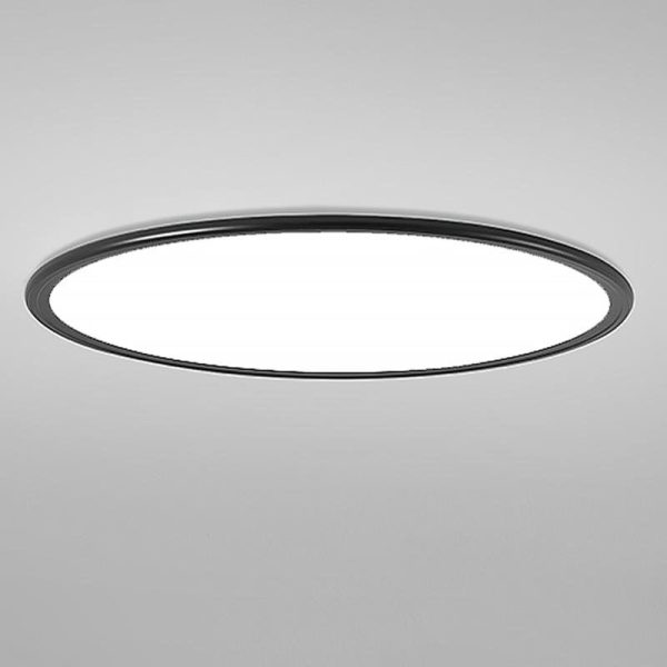 16'' Modern LED Ultrathin White Black Flush Mount Lights Circle Ceiling Lights - Image 10