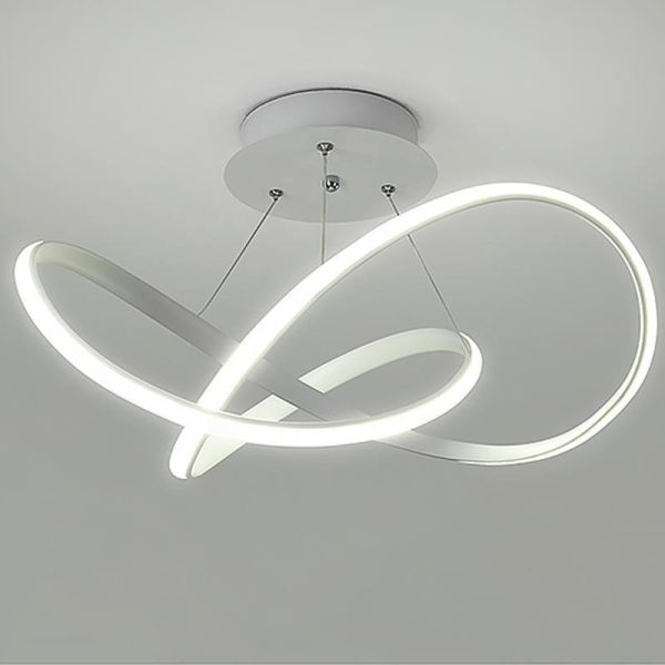 20'' LED Ribbon Modern Flush Mount Ceiling Lights for Living Room - Image 7
