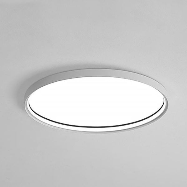 16'' Single LED Acrylic Circle Flush Mount Modern Lighting with Edge - Image 6