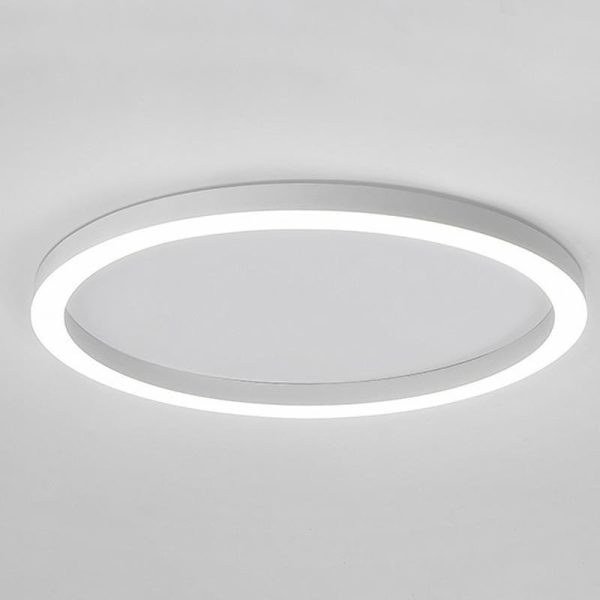 16'' Modern Simple Circle Flush Mount LED Lights Dimmable Ceiling Lights with Remote - Image 7