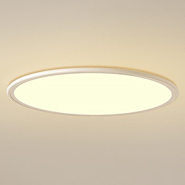 16'' Modern LED Ultrathin White Black Flush Mount Lights Circle Ceiling Lights - Image 7
