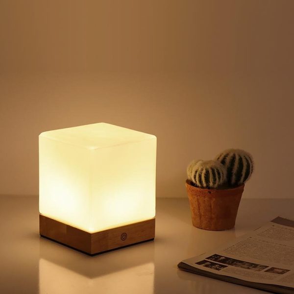 Mini Cube LED Table Lamp Ambient Lighting - Image 3
