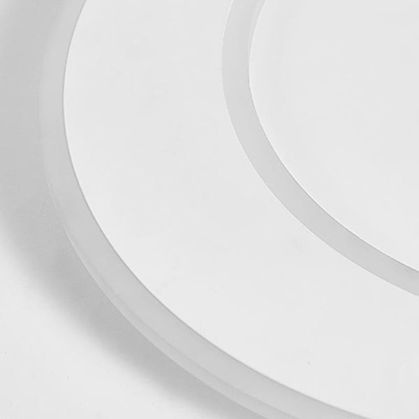 18'' LED Circular Flush Mount Modern Lighting with Spotlight - Image 9