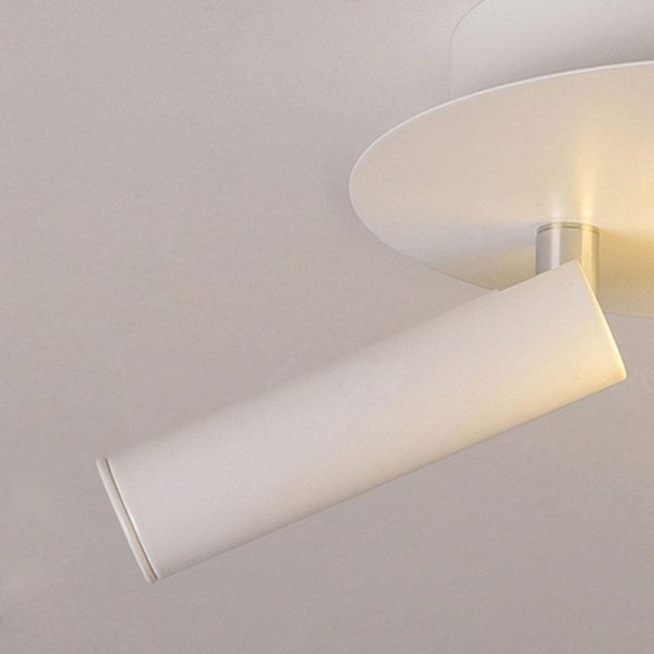8'' Round Small Flush Mount Light with LED Bulb and Spotlight - Image 10