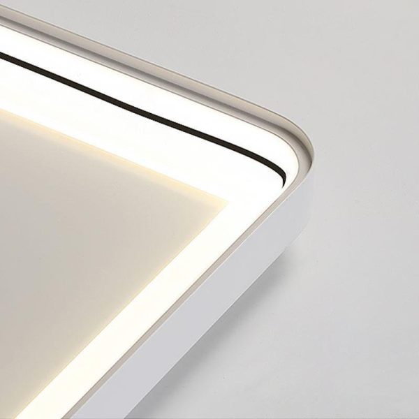 16'' Square Dimmable Flush Mount LED Lights with 2 Adjustable Spotlights Track Lights - Image 12