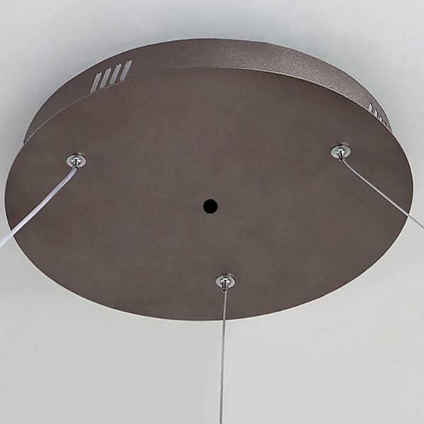 16'' Simple Circle Single Pendant Light Acrylic Pendant Lighting - Image 10