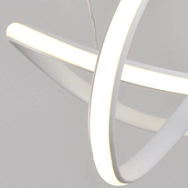 20'' LED Ribbon Modern Flush Mount Ceiling Lights for Living Room - Image 11