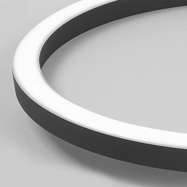 16'' Modern Simple Circle Flush Mount LED Lights Dimmable Ceiling Lights with Remote - Image 10