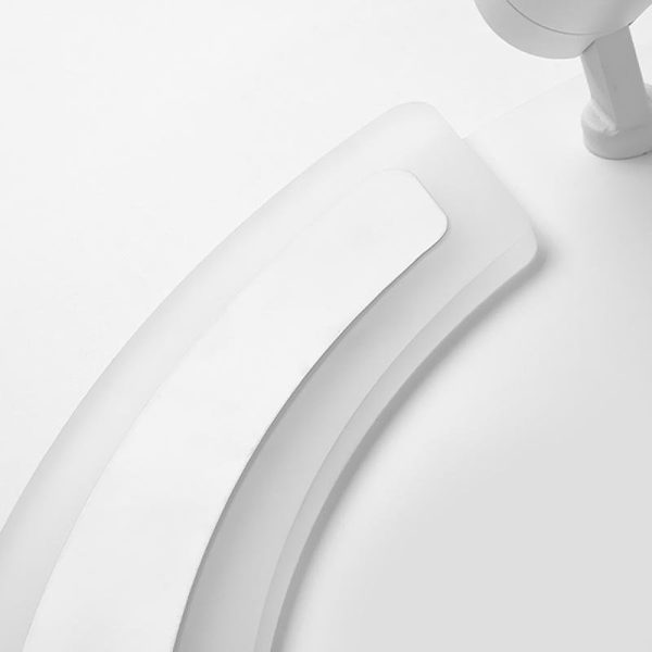 Unique Flush Mount Lighting Circle Shaped Iron Acrylic Light with Spotlight - Image 8