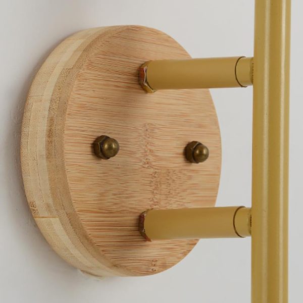 Freeform Organically Sourced Bamboo Wall Light - Image 9