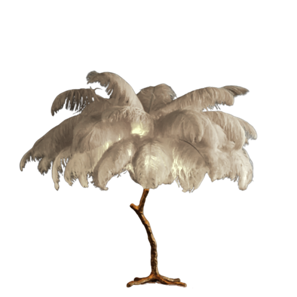 O'Moore Nordic Luxury Unique Ostrich Feather Floor Lamp/Table Lamp - Image 58