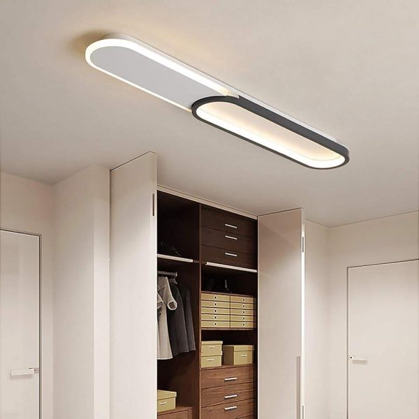 2 Rectangle Flush Mount Ceiling Light Minimalist LED Light - Image 3