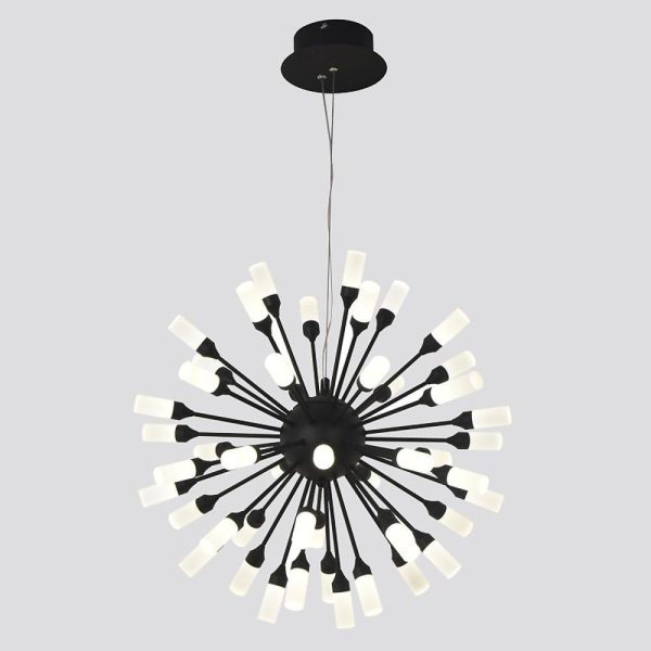 Novelty Cluster Globe Design Chandelier Light Metal Acrylic Ceiling Light - Image 5