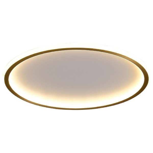 Circle Design Minimalist Nordic Integrated LED Flush Mount Ceiling Light - Image 7