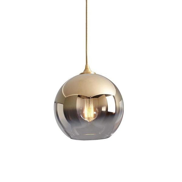 Globe Design Industrial Pendant Lighting Modern Glass LED Kitchen Lighting Dining Room Lighting Ceiling Light - Image 11