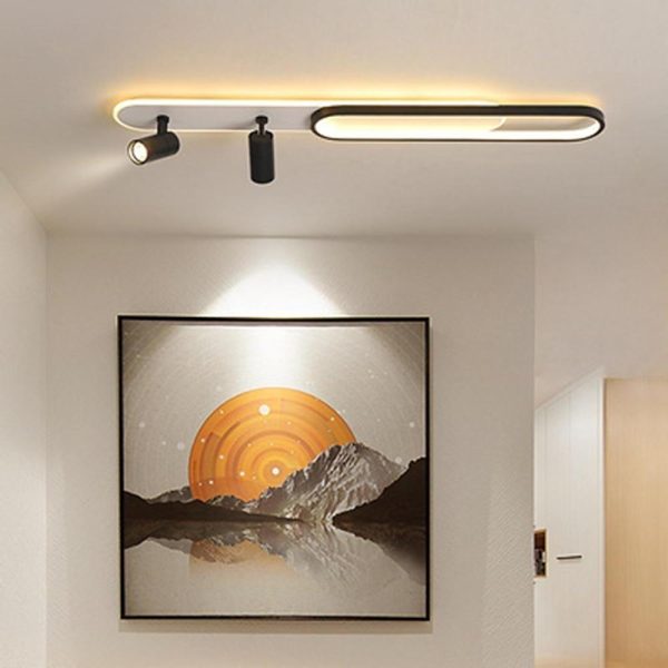 Spotlight Rectangles Metal Modernist Style Design Flush Mount Lighting LED Ceiling Light - Image 5