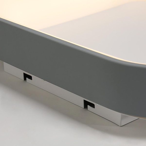 Square Shaped Modern LED Flush Mount Ceiling Light for Bedroom - Image 12