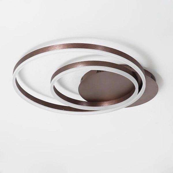 Multi Circles Dimmable LED Modern Flush Mount Ceiling Lights Ceiling Lamp - Image 7