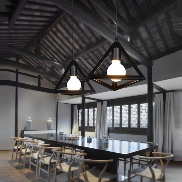 Geometric Shapes Island Kitchen Pendant Lighting LED Modern Pendant Lighting - Image 3