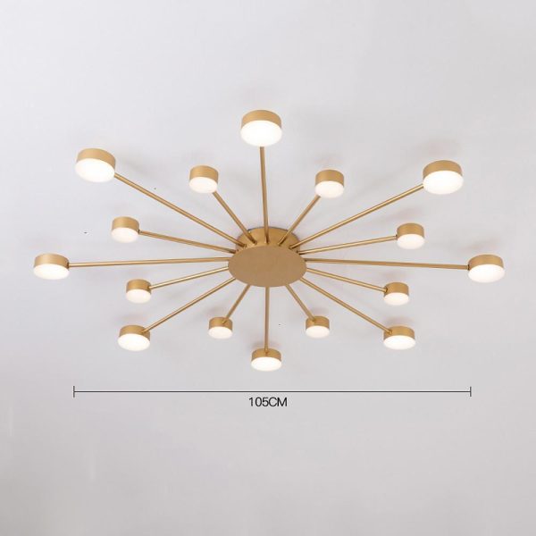 Cluster Flush Mount Kitchen Light Fixtures LED Living Room Ceiling Lights - Image 6