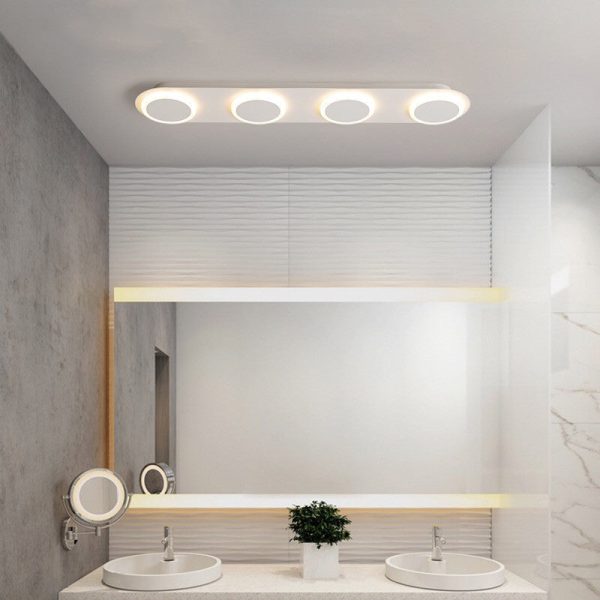 Round Square LED Modern Flush Mount Lighting Ceiling Lights Fixture - Image 5