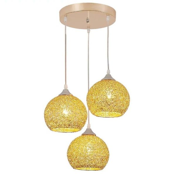 Semi-Transparent Cluster Metal Bar Pendant Light with Sternly Durable Adjustable - Image 2