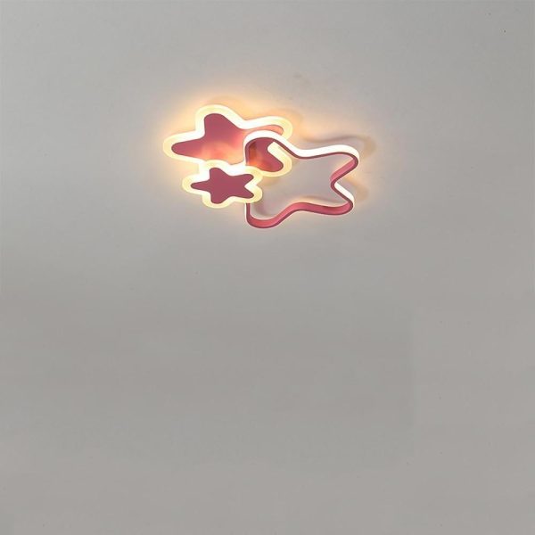 Triple Star Flush Mount Light LED Ceiling Light for Baby Kids Lighting - Image 6