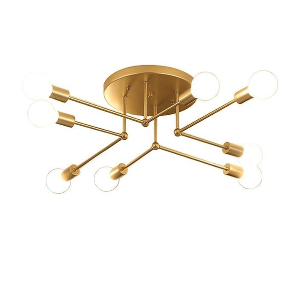 8-light LED Modern Sputnik Chandelier Ceiling Lights Pendent Lighting - Image 8