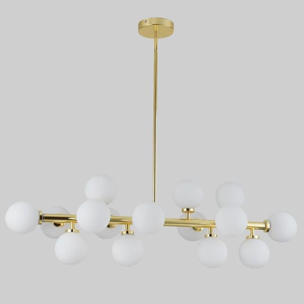 35'' LED 16 Bulbs Molecular Pendant Lighting Pendant Light Fixtures For Living Room - Image 10