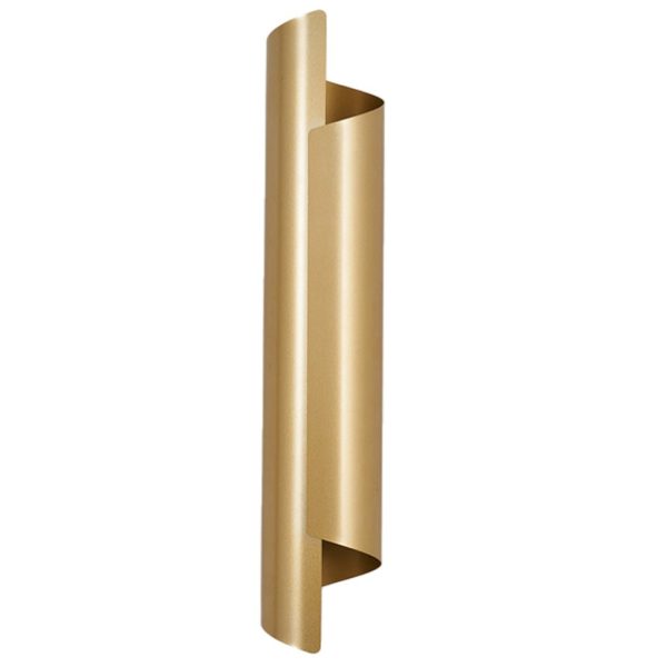 Classic Nordic Unique Chic LED Curved Metal Wall Lamp for Bedside Living Room Aisle - Image 8