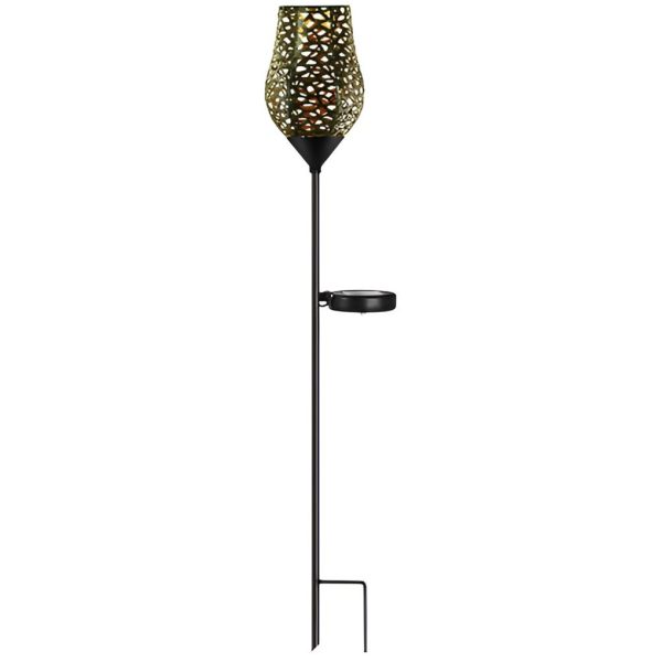 Vintage Red Wine Glass Solar LED Garden Lights Enchanting Outdoor Ambiance - Image 11