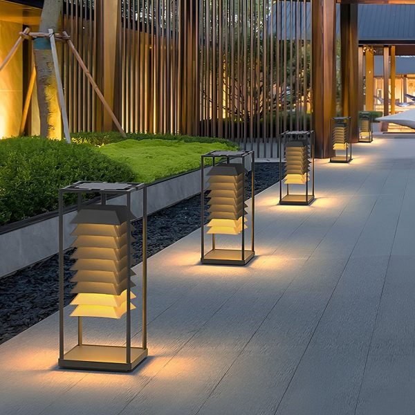 Creative Waterproof Outdoor Post Lights Pillar Light Garden Lights Landscape Lighting - Image 3