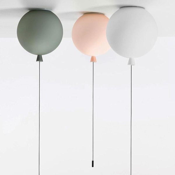 Acrylic Airballoon Shaped LED Novelty Style Flush Mount Lighting Ceiling Light - Image 5