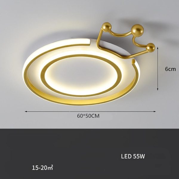 Circle Crown LED Flush Mount Ceiling Lights Regal Lights - Image 7