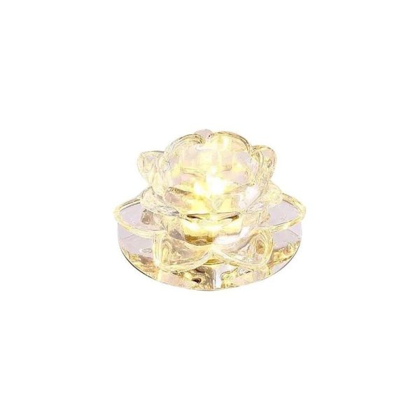 Electroplated Glass Flower Design LED Multi Color Modern Ceiling Lights - Image 7
