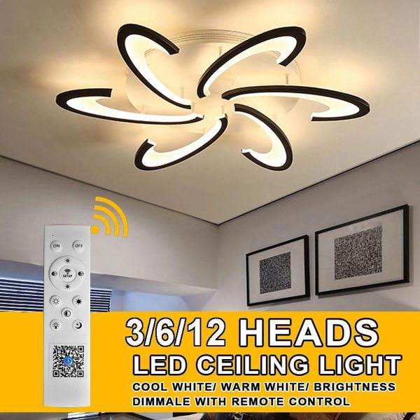 Artistic Flush Mount Ceiling Lights Geometric Acrylic LED Lights - Image 9