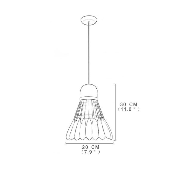 1 Bulb Industrial Pendant Lamp Metal Mini Geometrical Kitchen Pendant Lighting - Image 2