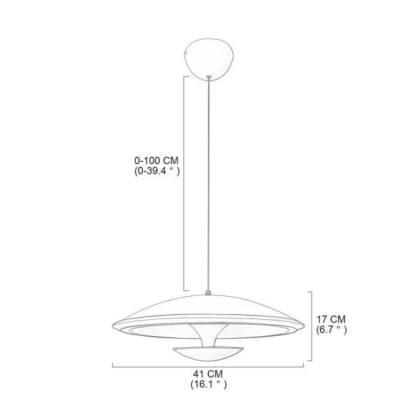 Artistic Novelty Modern Island Chandelier Acrylic Metal Ceiling Light - Image 12
