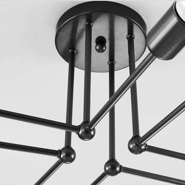 8-light LED Modern Sputnik Chandelier Ceiling Lights Pendent Lighting - Image 10