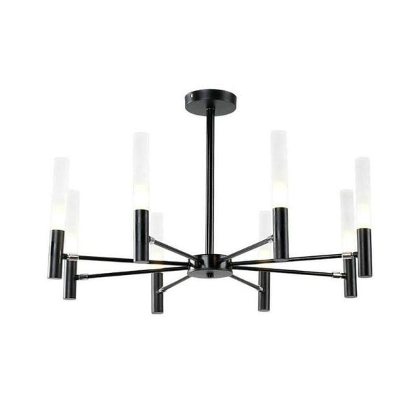 8-light LED Electroplated Modern Chandeliers Ceiling Light Hanging Lights - Image 7