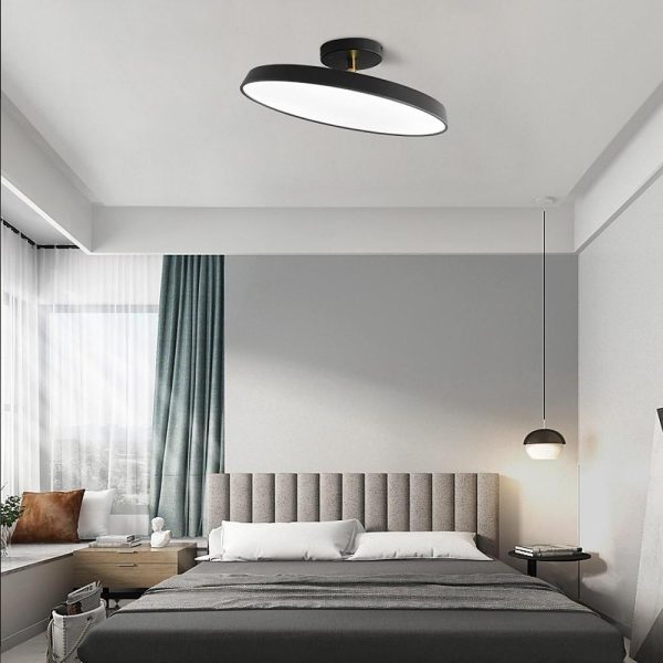 Adjustable Circular LED Nordic Ceiling Lights Flush Mount Lighting - Image 3