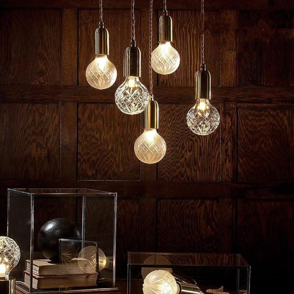 Cluster Glass Ball Shaped LED Nordic Pendant Lighting Hanging Lamp Island Lights - Image 3