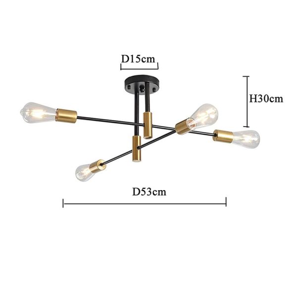 Modern Semi Flush Mount Lights Lighting Up Your Surroundings - Image 6