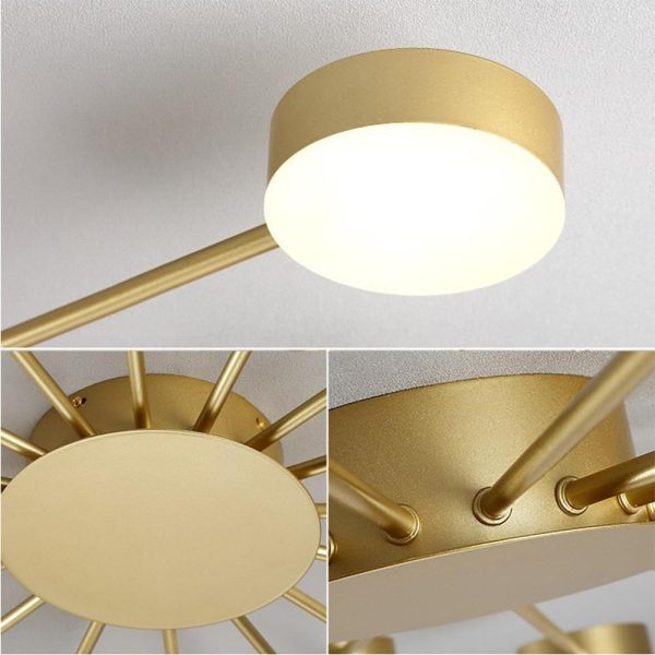 Cluster Flush Mount Kitchen Light Fixtures LED Living Room Ceiling Lights - Image 7